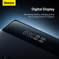 УМБ BASEUS Blade Power Digital Display Fast Charging Power bank HD Edition 20000mAh |2USB/2Type-C, 100W/5A, PD/QC| (PPBL000301)