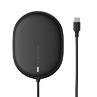Зврядка Qi BASEUS Light Magnetic Wireless Charger (suit for IP12 with Type - C cable) |15W| (WXQJ-02}