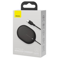 Зврядка Qi BASEUS Light Magnetic Wireless Charger (suit for IP12 with Type - C cable) |15W| (WXQJ-02}