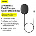 Зврядка Qi BASEUS Light Magnetic Wireless Charger (suit for IP12 with Type - C cable) |15W| (WXQJ-02}