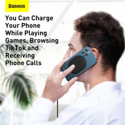 Зврядка Qi BASEUS Light Magnetic Wireless Charger (suit for IP12 with Type - C cable) |15W| (WXQJ-02}