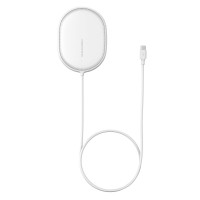 Зврядка Qi BASEUS Light Magnetic Wireless Charger (suit for IP12 with Type - C cable) |15W| (WXQJ-02}