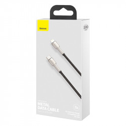 Кабель BASEUS Type-C to Lightning Cafule Series Metal Data Cable |1M, 20W, PD| (CATLJK-A05)
