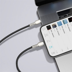 Кабель BASEUS Type-C to Lightning Cafule Series Metal Data Cable |1M, 20W, PD| (CATLJK-A05)