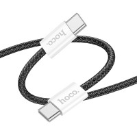 Кабель HOCO Source 60W charging data Cable Type-C to Type-C X104 |2M|