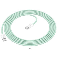 Кабель HOCO Source 60W charging data Cable Type-C to Type-C X104 |2M|