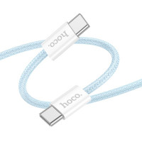 Кабель HOCO Source 60W charging data Cable Type-C to Type-C X104 |2M|