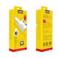 Адаптер автомобільний LDNIO CM10 |2USB, 4.2A|