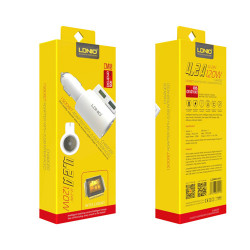 Адаптер автомобільний LDNIO CM10 |2USB, 4.2A|