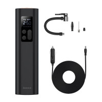 Портативний Компресор для автомобіля BASEUS Super Mini Inflator Pump |30L/Min, 12V, 150psi, 3m cable| (CRCQ000001)