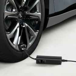 Портативний Компресор для автомобіля BASEUS Super Mini Inflator Pump |30L/Min, 12V, 150psi, 3m cable| (CRCQ000001)