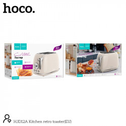Тостер Hoco Kitchen retro toaster HJD12A |850W, 38mm slot, 6 levels|