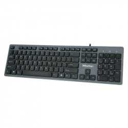 Клавіатура Meetion USB Standard Chocolate Ultrathin Keyboard K841 |Ukr/RU/EN|