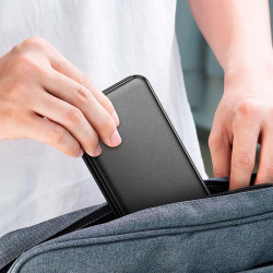 Зарядка Qi HOCO Triumph 3-in-1 travel folding wireless fast charger CQ13 |15W|