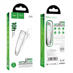 Блютуз-гарнітура HOCO Brightness business BT headset E60 |BT5.0, 10Hours|