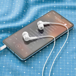 Навушники Hoco Gamble universal earphones with mic M104