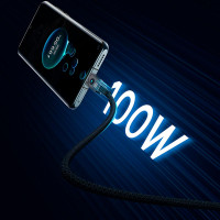 Кабель Baseus Type-C Unbreakable Series Fast Charging Data Cable |2m, 100W/6A|