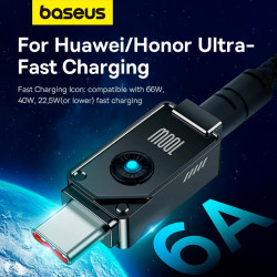Кабель Baseus Type-C Unbreakable Series Fast Charging Data Cable |2m, 100W/6A|