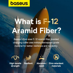 Кабель Baseus Type-C Unbreakable Series Fast Charging Data Cable |2m, 100W/6A|