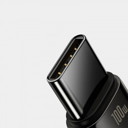 Кабель Baseus Type-C Tungsten Gold Fast Charging Data Cable |2m, 100W|