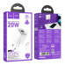 Адаптер мережевий HOCO Type-C to Type-C cable Glorious N46 |1USB/1Type-C, 20W/3A, PD/QC|
