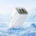 Адаптер мережевий HOCO Type-C to Type-C cable Glorious N46 |1USB/1Type-C, 20W/3A, PD/QC|
