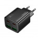 Адаптер мережевий HOCO Fundador four-port charger set N56 |2USB/2Type-C, 30W/3A, PD/QC|