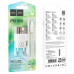Адаптер мережевий HOCO Type-C to Lightning Cable Platinum dual-port C131A |1USB/1Type-C, 30W/3A, PD/QC|