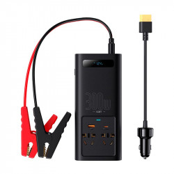 Автомобільний перетворювач напруги BASEUS IGBT Power Inverter |2Soc/1USB/Type-C, 300W/40A| (220V CN/EU) (CGNB010101)