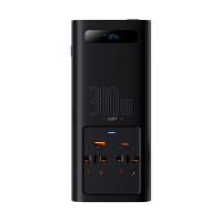 Автомобільний перетворювач напруги BASEUS IGBT Power Inverter |2Soc/1USB/Type-C, 300W/40A| (220V CN/EU) (CGNB010101)