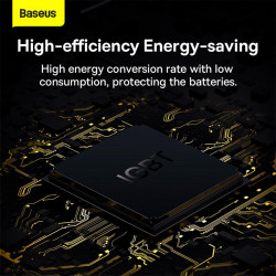 Автомобільний перетворювач напруги BASEUS IGBT Power Inverter |2Soc/1USB/Type-C, 300W/40A| (220V CN/EU) (CGNB010101)
