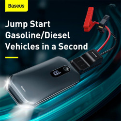 Пусковий пристрій для авто BASEUS Super Energy Pro Car Jump Starter 12000mah |5V/3A, Peak current1000A| (CRJS03-09)