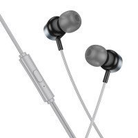 Навушники Hoco Power metal universal earphones with microphone M122