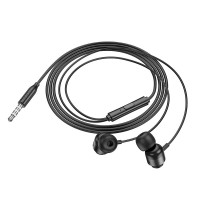 Навушники Hoco Power metal universal earphones with microphone M122