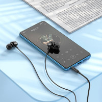 Навушники Hoco Power metal universal earphones with microphone M122