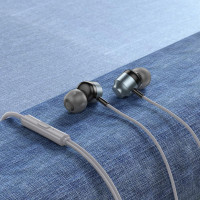 Навушники Hoco Power metal universal earphones with microphone M122