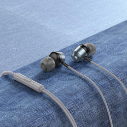 Навушники Hoco Power metal universal earphones with microphone M122