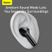 Навушники Bluetooth BASEUS SIMU ANC True Wireless Earphone S1 |BT5.1, 40/380mAh, 4.5/24Hours| (NGS1-02)