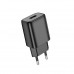 Адаптер мережевий Hoco Solid single Port charger C134A |1USB, 12W/2.4A|