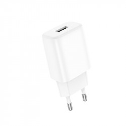 Адаптер мережевий Hoco Solid single Port charger C134A |1USB, 12W/2.4A|