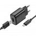 Адаптер мережевий Hoco Micro USB Cable Solid single port charger C134A |1USB, 12W/2.4A|