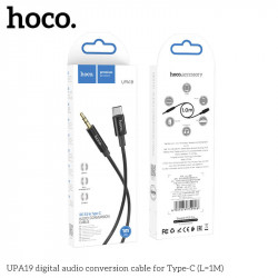 Кабель HOCO aux to Type-C digital audio conversion cable UPA19 |1M|