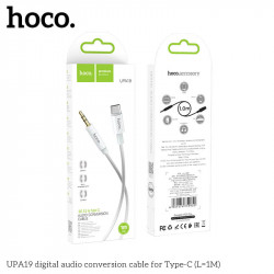 Кабель HOCO aux to Type-C digital audio conversion cable UPA19 |1M|