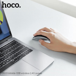 Миша HOCO foldable USB wireless 2.4 G mouse DI03