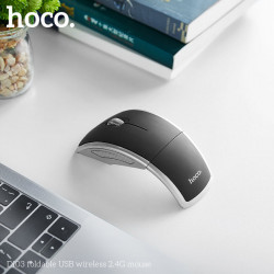 Миша HOCO foldable USB wireless 2.4 G mouse DI03