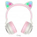 Навушники Bluetooth Hoco Cheerful Cat ear W27