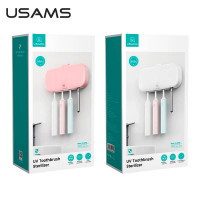 Ультрафіолетовий дезінфектор для зубних щіток USAMS UV Toothbrush Sterilizer US-ZB183