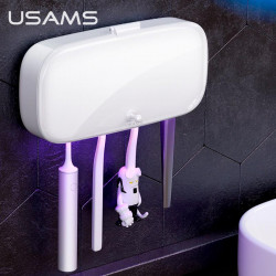 Ультрафіолетовий дезінфектор для зубних щіток USAMS UV Toothbrush Sterilizer US-ZB183