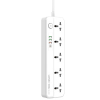 Подовжувач мережевий LDNIO SC5415 |PD20W/QC18W, 3USB/1Type-C, 5Sockets|
