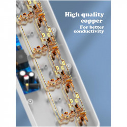 Подовжувач мережевий LDNIO SC5415 |PD20W/QC18W, 3USB/1Type-C, 5Sockets|